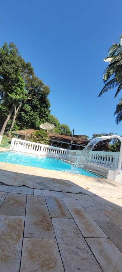 Linda Chacara Em Condominio Fechado Com Wifi De 300Mb - Atibaia Luaran gambar